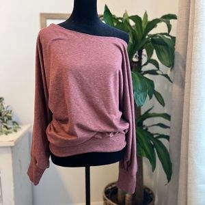 Off the Shoulder Sweatshirt